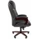 Кресло руководителя Chairman 404 черная кожа. Фото товара с разных ракурсов.