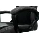 Кресло игровое геймерское Бюрократ VIKING 6 KNIGHT B FABRIC черный крестовина металл. Фото товара с разных ракурсов.