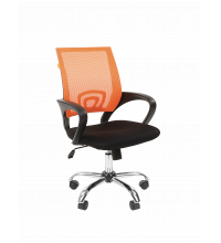 Офисное кресло Chairman 696 Россия TW оранжевый хром