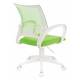 Кресло Бюрократ CH-W695NLT салатовый TW-03A TW-18 крестовина пластик пластик белый. Фото товара с разных ракурсов.
